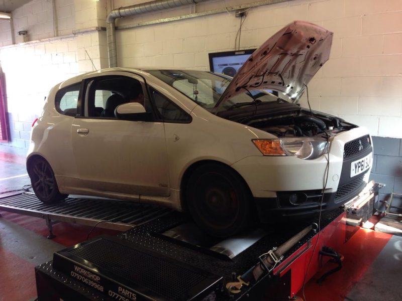 Mitsubishi Colt Ralliart H&R Lowering Springs 28975-1 - Image 3