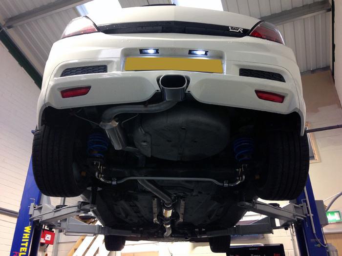 Vauxhall Astra H VXR Cobra Sport 3 inch Cat Back Exhaust System VZ08h - Image 4