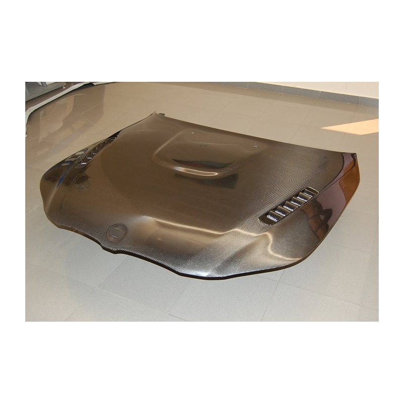 Carbon Fibre bonnet BMW E60 look M5, with air intake - Image 5