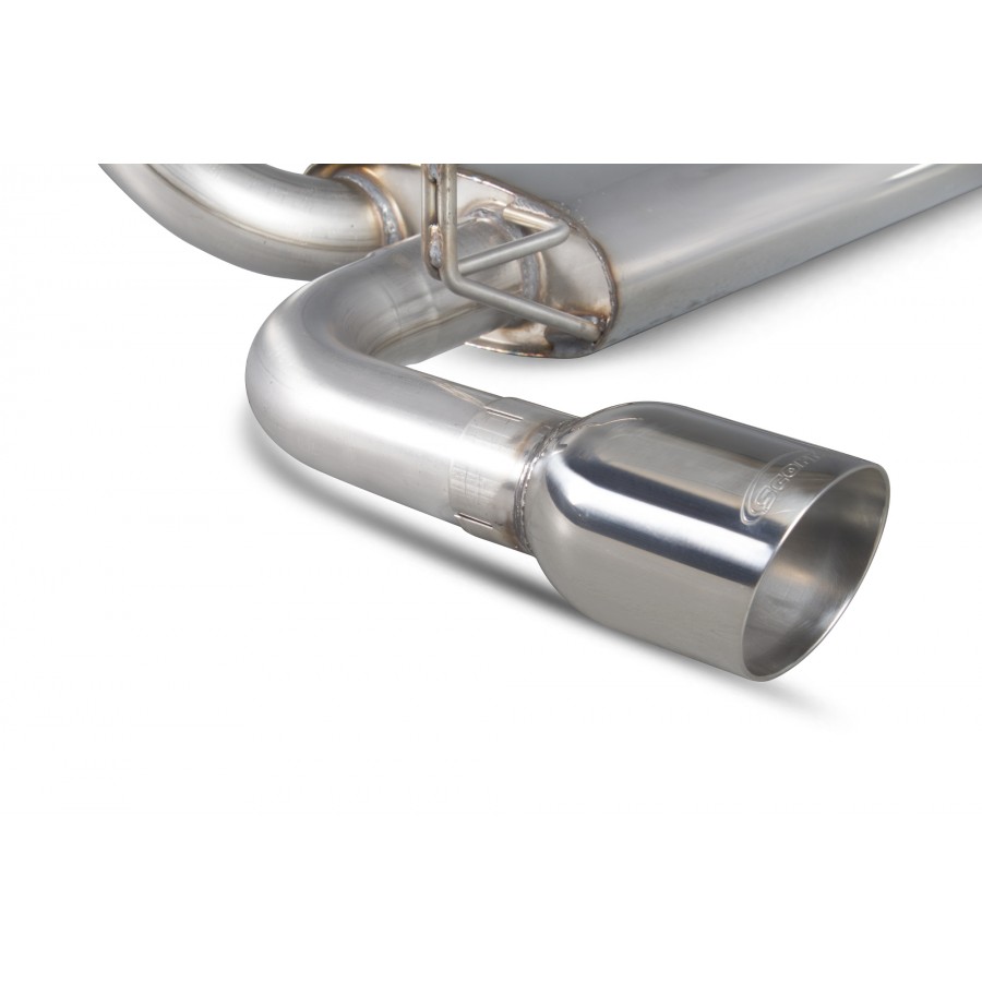 Scorpion SFT005 Fiat 500/595 Abarth Cat Back Exhaust System (Non-Resonated) - Image 2