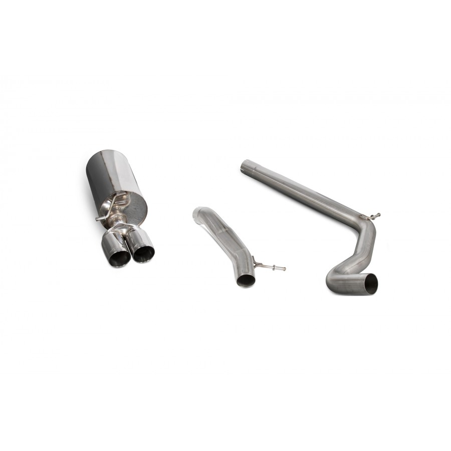 Scorpion Polo Gti 1.8T 6C 15- Cat Back Exhaust System (Non-Resonated) SVWS051 - Image 2