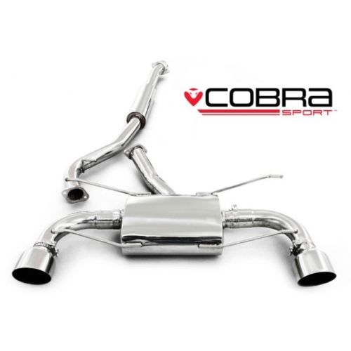 Cobra Sport Toyota GT86 2.5" Cat Back Exhaust System (Resonated) TY11 - Image 5