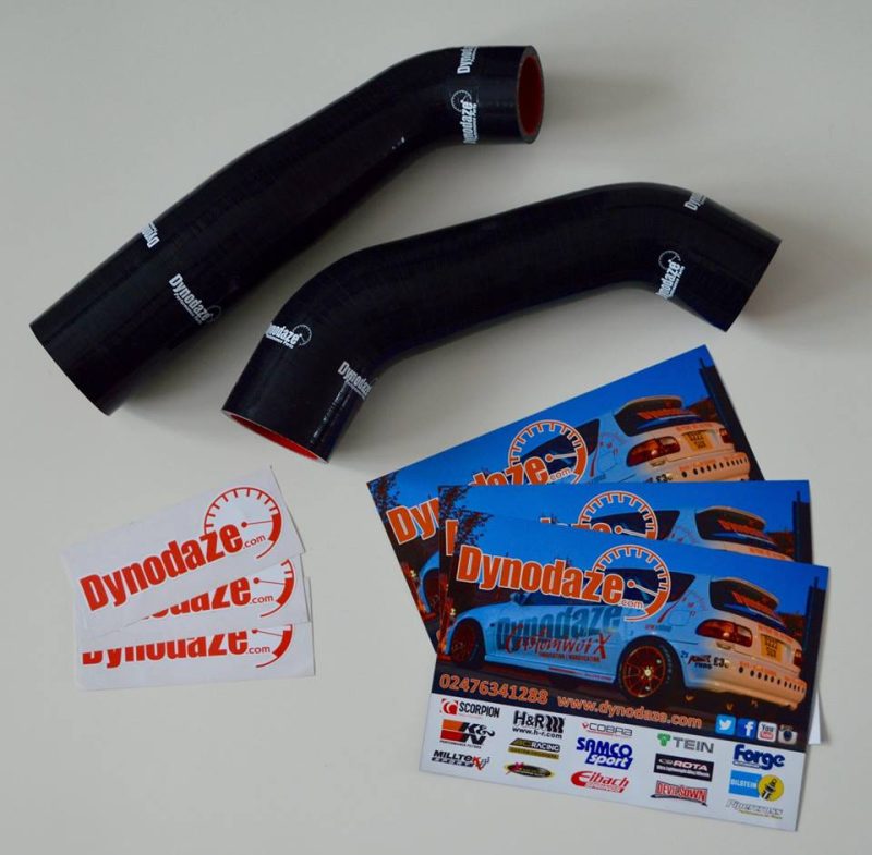 Dynodaze Performance Mitsubishi Colt CZT & Ralliart Intercooler Uprated silicone Hose Kit - Image 6