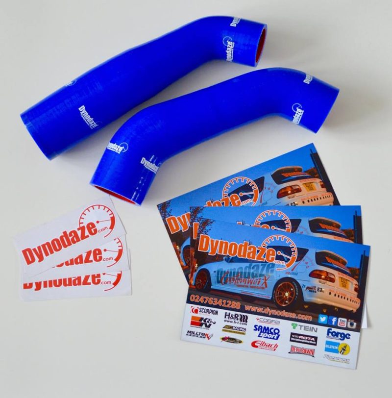 Dynodaze Performance Mitsubishi Colt CZT & Ralliart Intercooler Uprated silicone Hose Kit - Image 3