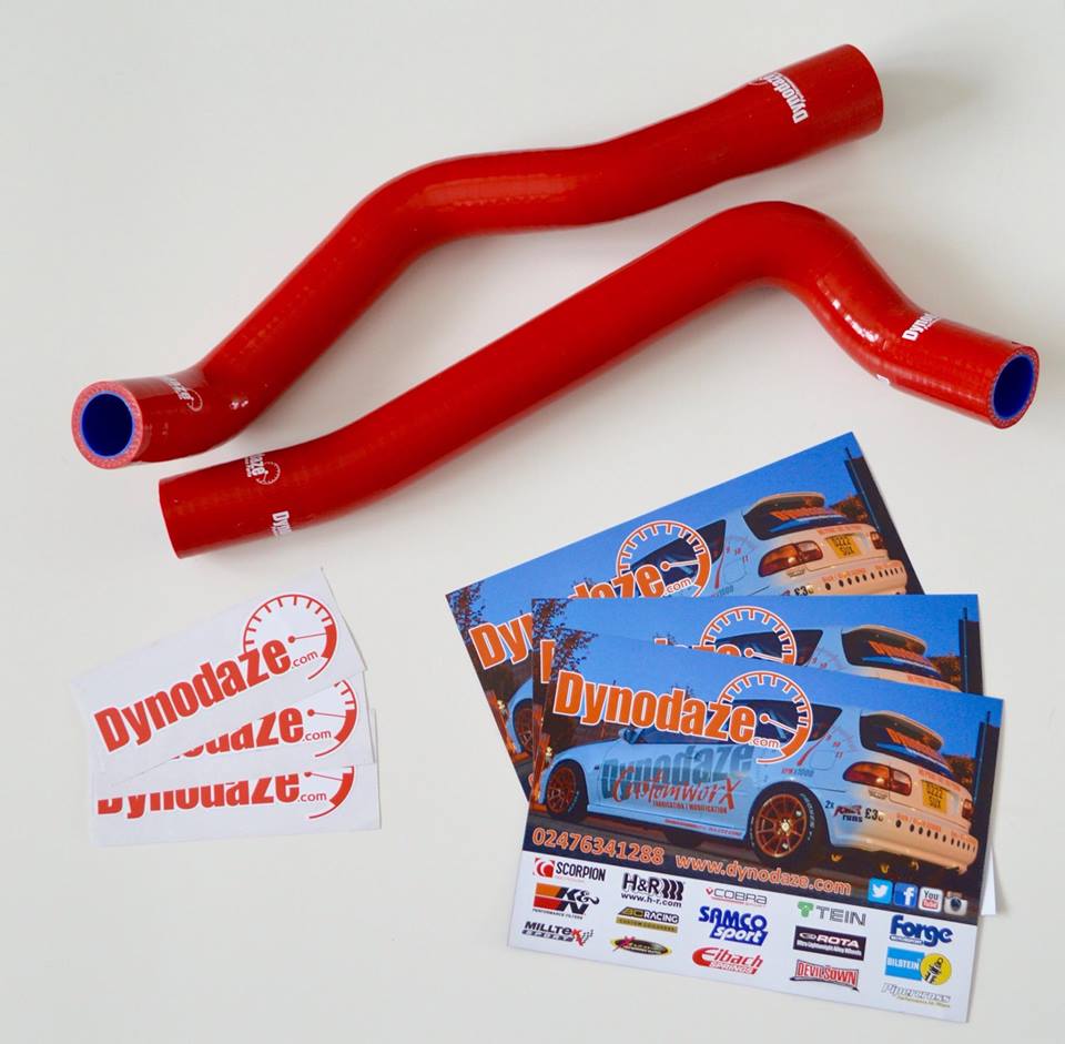 Dynodaze Performance Mitsubishi Colt CZT & Ralliart Silicone Coolant Hoses - Image 2