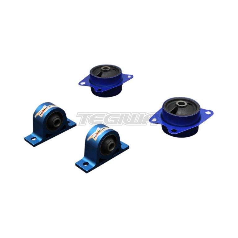 HARDRACE REINFORCED DIFFERENTIAL MOUNT WITH HARDENED RUBBER BUSHES 4PC SET HONDA S2000 AP1 AP2