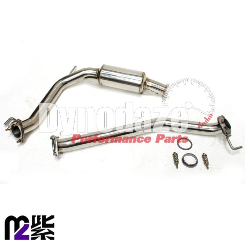 M2 HONDA CIVIC TYPE R FN2 STAINLESS STEEL FRONT PIPE AND RESONATOR