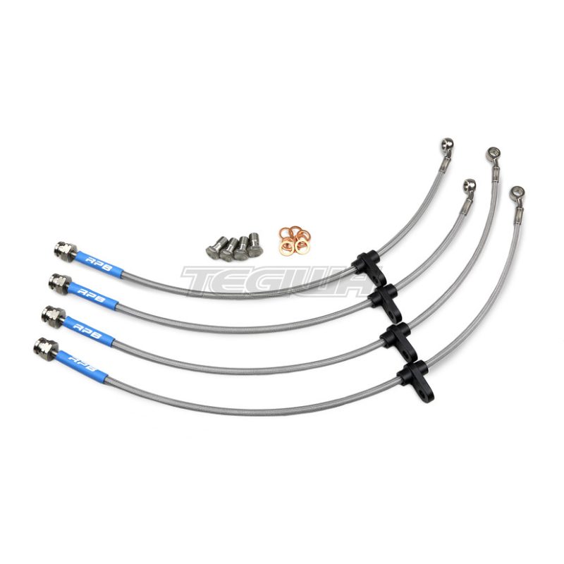 RACING PERFORMANCE BRAKE LINES HOSES HONDA CRZ - Image 2