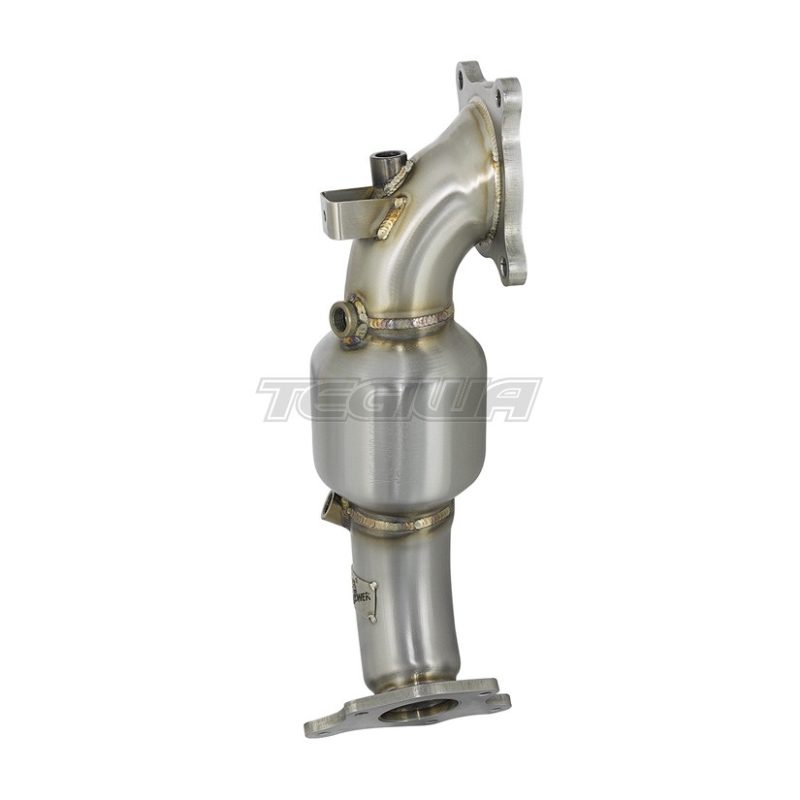 AFE TAKEDA TWISTED STEEL 400CEL CAT DOWN-PIPE STREET SERIES HONDA CIVIC TYPE R 17+ - Image 7