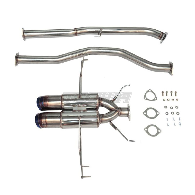 J'S RACING SUS EXHAUST PLUS DUAL 70RS HONDA CIVIC TYPE R FK8 17+