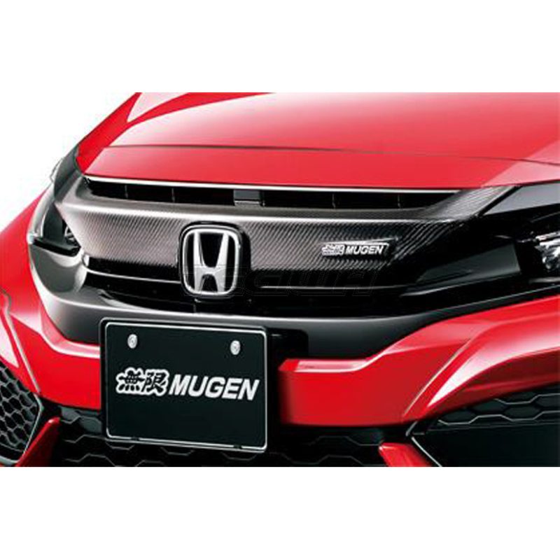 MUGEN CARBON FRONT GRILLE GARNISH HONDA CIVIC TYPE R FK8 17+