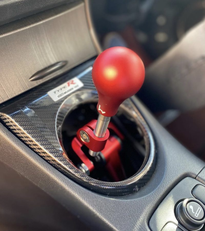 HYBRID RACING SHORT SHIFTER ASSEMBLY Honda Civic FN2 & FD2 Type R - BLACK - Image 2