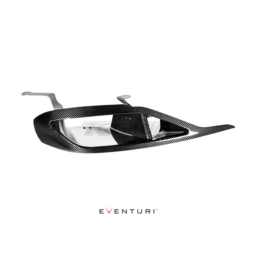 EVENTURI BLACK CARBON HEADLIGHT BLANK DUCT TOYOTA SUPRA MK5 J29 DB