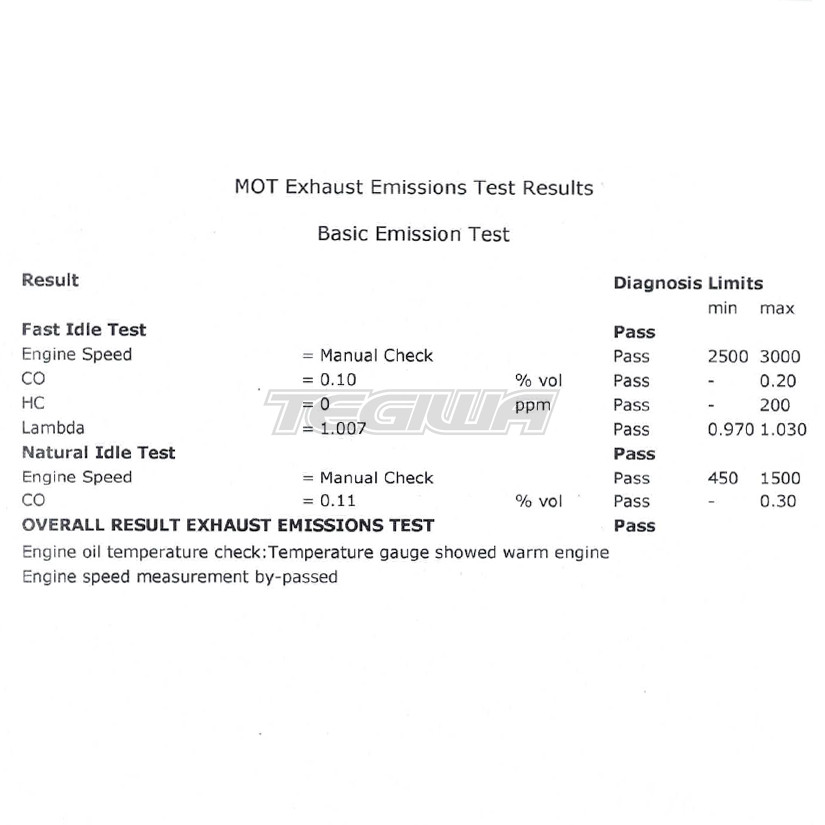 Tegiwa 400 Cel 70MM Cat Downpipe Honda Civic Type R EP3 01-06 (MOT Emissions Compliant) - Image 7