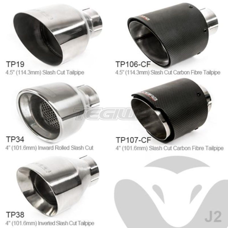 Cobra Venom Sports Cat Turbo Back Resonated Exhaust With TP34 Tips Toyota Yaris GR 20+
