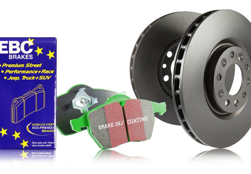 EBC FRONT DISCS AND GREENSTUFF PADS 262mm FOR HONDA CR-Z 1.5 HYBRID 2010-