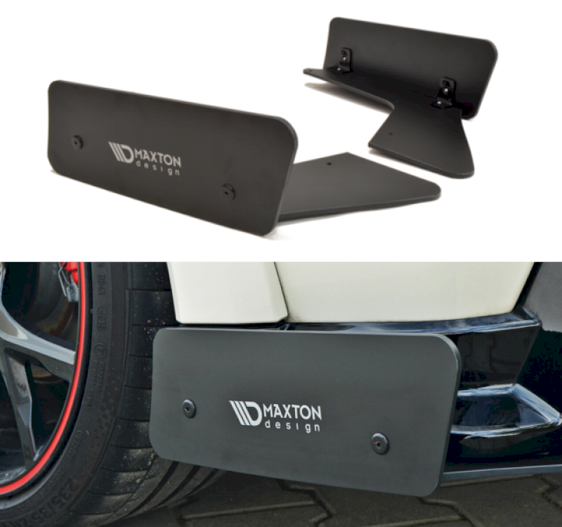 RACING REAR SIDE SPLITTERS HONDA CIVIC IX TYPE R (2015-2017)