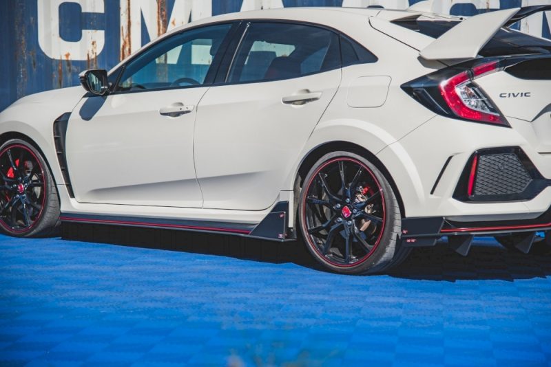 MAXTON RACING SIDE SKIRTS DIFFUSERS HONDA CIVIC X TYPE-R (2017 - UP)