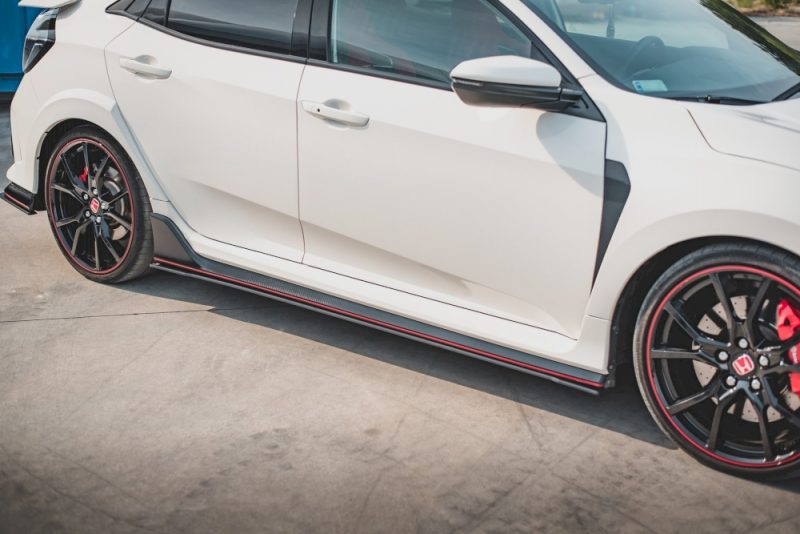 MAXTON RACING SIDE SKIRTS DIFFUSERS V2 HONDA CIVIC X TYPE-R (2017-)
