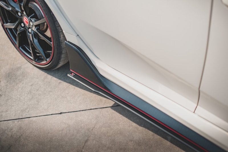 MAXTON RACING SIDE SKIRTS DIFFUSERS V2 HONDA CIVIC X TYPE-R (2017-)