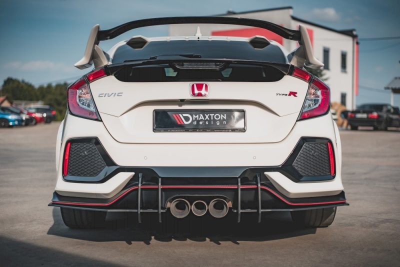 MAXTON RACING REAR VALANCE V2 HONDA CIVIC X TYPE R (2017-)