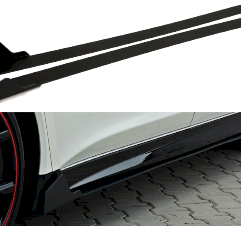 RACING SIDE SKIRTS DIFFUSERS HONDA CIVIC IX TYPE R (2015-2017)