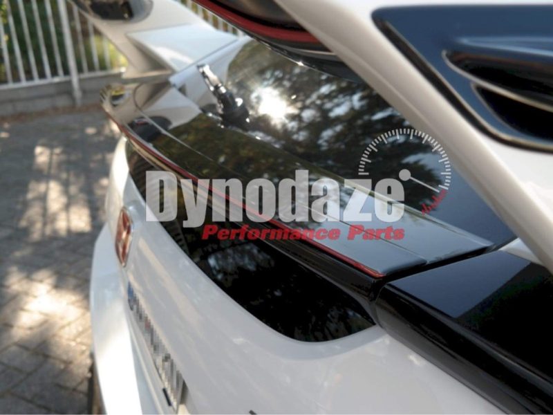 MAXTON DESIGN BOTTOM SPOILER EXTENSION CAP V3 HONDA CIVIC MK10 TYPE-R FK8 (2017-UP) GLOSS BLACK