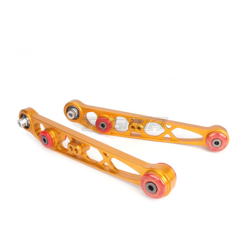SKUNK2 ULTRA SERIES GOLD REAR LOWER CONTROL ARMS HONDA CIVIC EF EG INTEGRA DC2