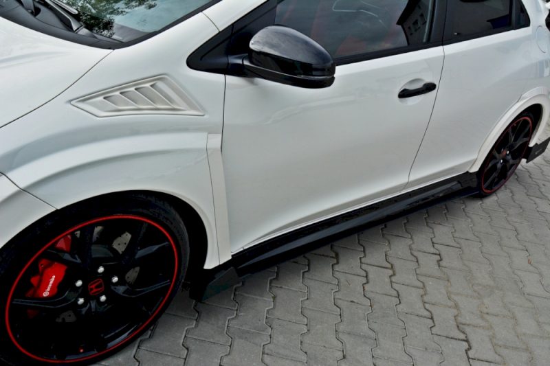 RACING SIDE SKIRTS DIFFUSERS HONDA CIVIC IX TYPE R (2015-2017)