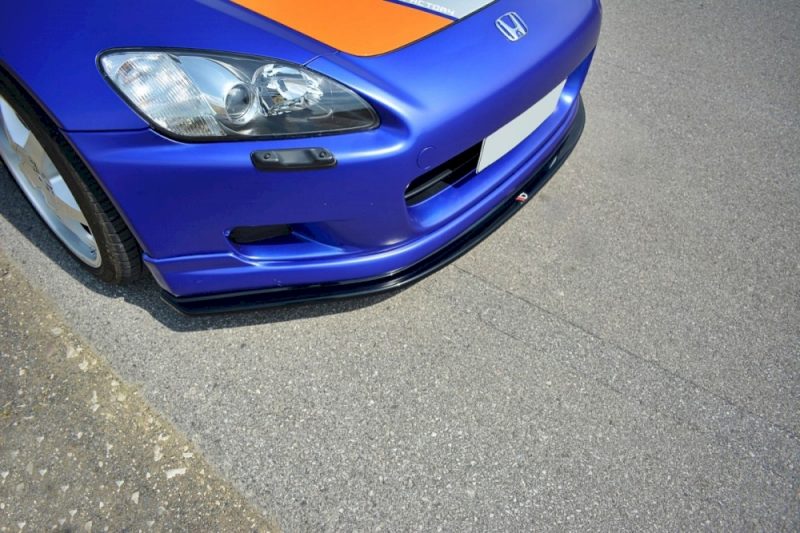MAXTON DESIGN FRONT SPLITTER V.2 HONDA S2000 AP1 GLOSS BLACK - Image 5