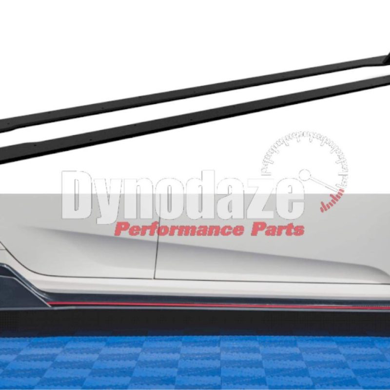 MAXTON DESIGN RACING SIDE SKIRTS DIFFUSERS HONDA CIVIC X TYPE-R FK8 (2017 - UP) BLACK