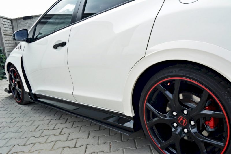 RACING SIDE SKIRTS DIFFUSERS HONDA CIVIC IX TYPE R (2015-2017)