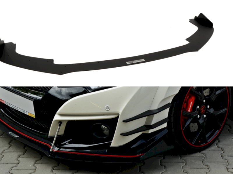 FRONT RACING SPLITTER V.2 HONDA CIVIC IX TYPE R (2015-2017)