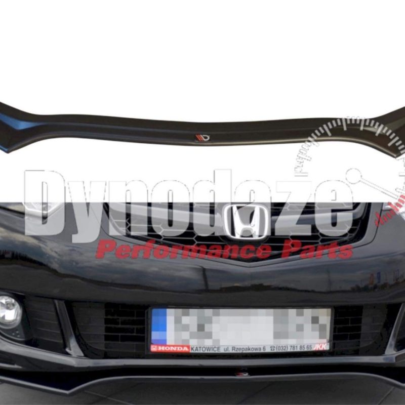 MAXTON DESIGN FRONT SPLITTER HONDA ACCORD MK8 TYPE-S (CU-SERIES) PRE-FACELIFT SEDAN (2009-2011) GLOSS BLACK