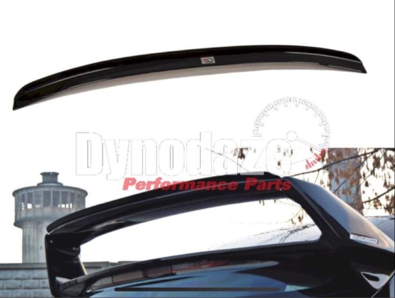 MAXTON DESIGN SPOILER EXTENSION HONDA CIVIC VIII TYPE R FN2 - (FOR MUGEN SPOILER) GLOSS BLACK