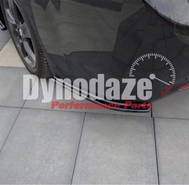 MAXTON DESIGN REAR SIDE SPLITTERS HONDA ACCORD MK8 (CU-SERIES) PRE-FACELIFT SEDAN (2008-2011) GLOSS BLACK