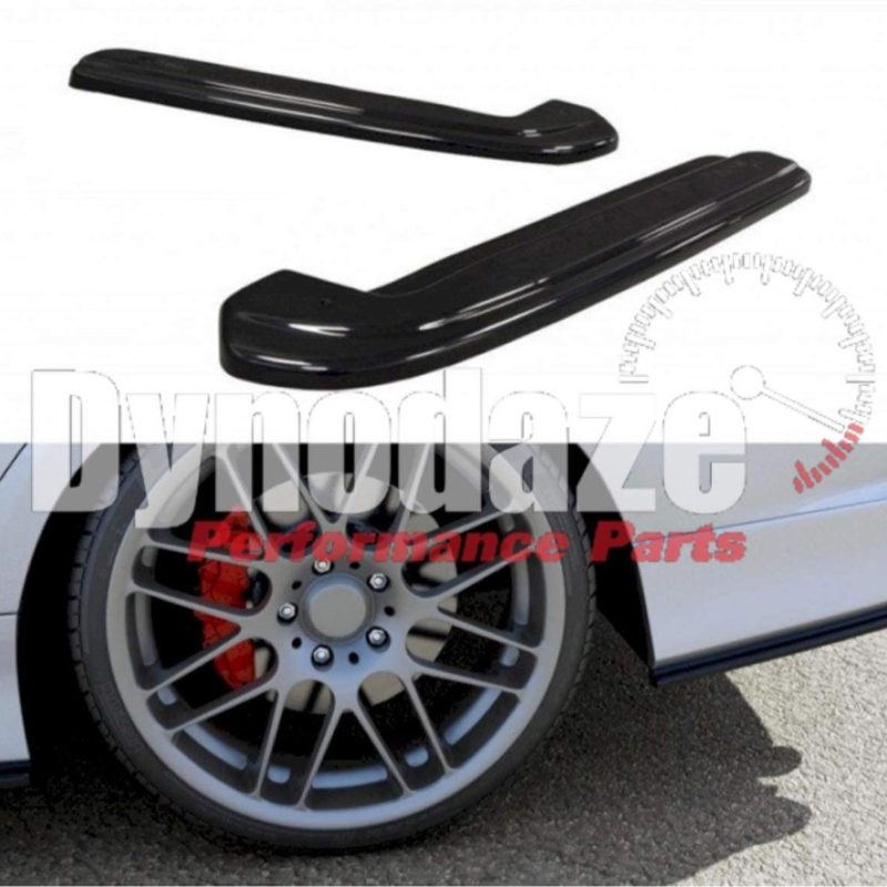 MAXTON DESIGN REAR SIDE SPLITTERS HONDA ACCORD VII TYPE-S FACELIFT - GLOSS BLACK