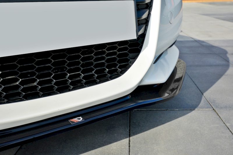 MAXTON DESIGN FRONT SPLITTER HONDA CR-Z ZF1 (2010-2013) GLOSS BLACK - Image 4