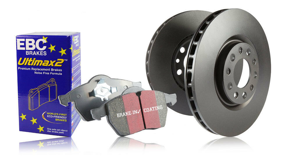 EBC Front & Rear Discs & Pads for Nissan Juke 1.6 Turbo Nismo (200 HP) (2013 on)