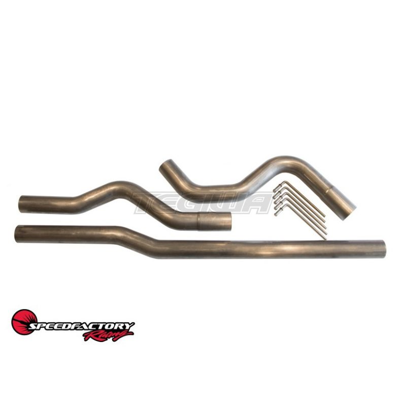 SPEEDFACTORY 3" STAINLESS STEEL EXHAUST PIPING KIT HONDA CIVIC 92-00 INTEGRA 94-01 - Image 3