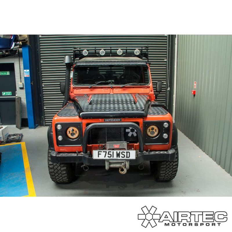 AIRTEC MOTORSPORT SIDE MOUNT INTERCOOLER UPGRADE FOR LAND ROVER 200TDI PLATFORM - Image 6