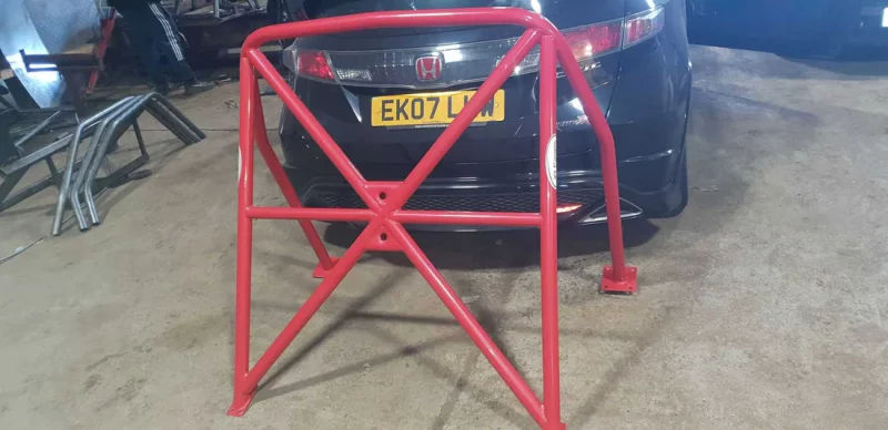 JC Clubsport Honda Civic Fn2 Half Roll Cage - Image 2