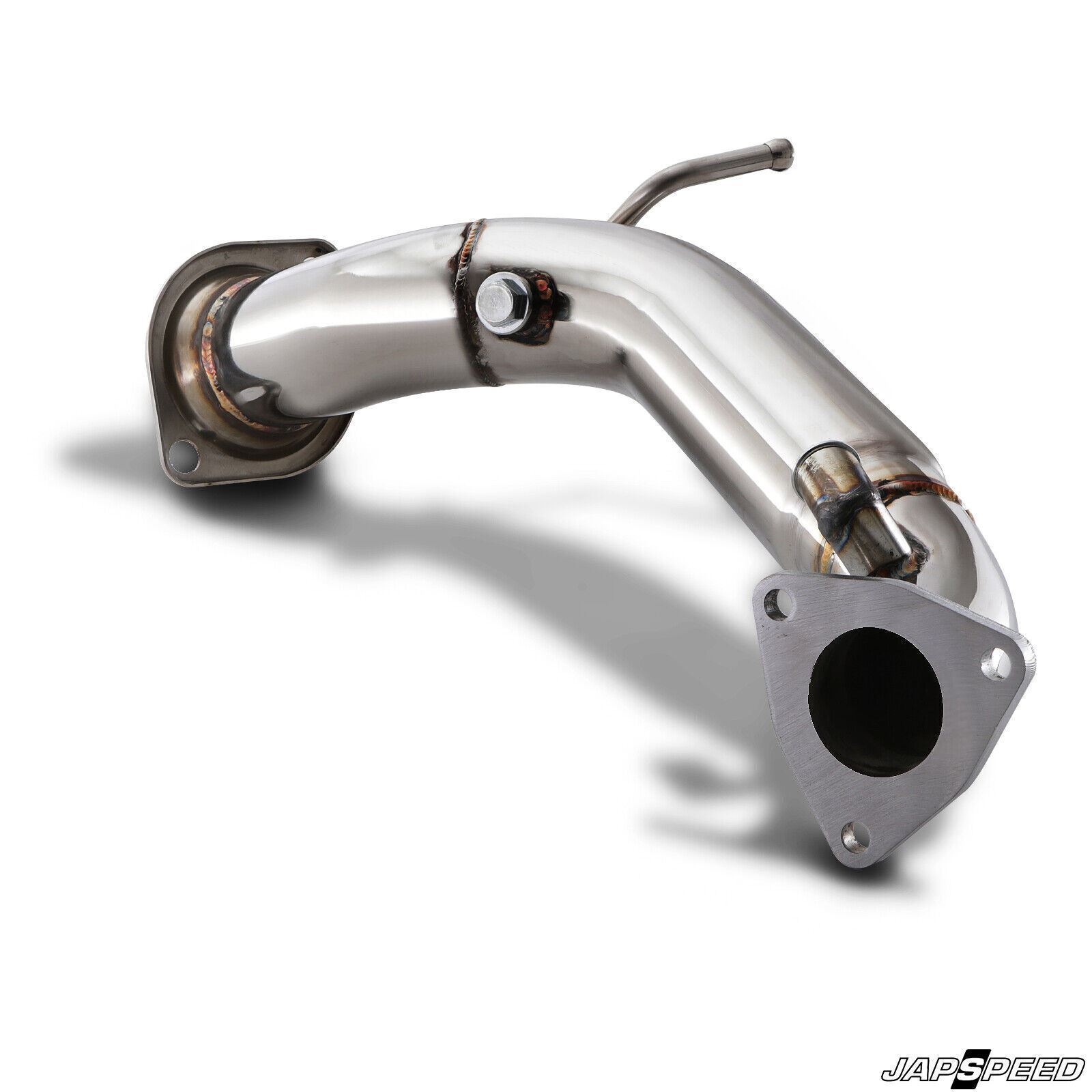 JAPSPEED STAINLESS EXHAUST DECAT DOWNPIPE FOR HONDA CIVIC FN2 TYPE R 06 - 11
