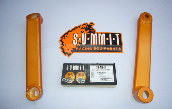Summit Rear Lower 2 Point Side Tie Bar Brace Mitsubishi Colt CZT & Ralliart