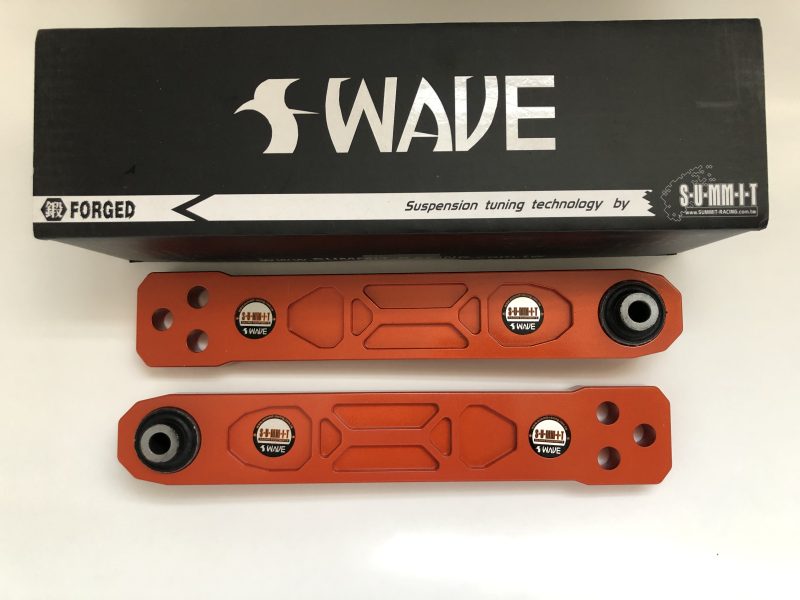 Swave & Summit Rear Lower Forged Alloy Solid Swinging Control Arms Honda Civic Ep2 Ep3 TypeR