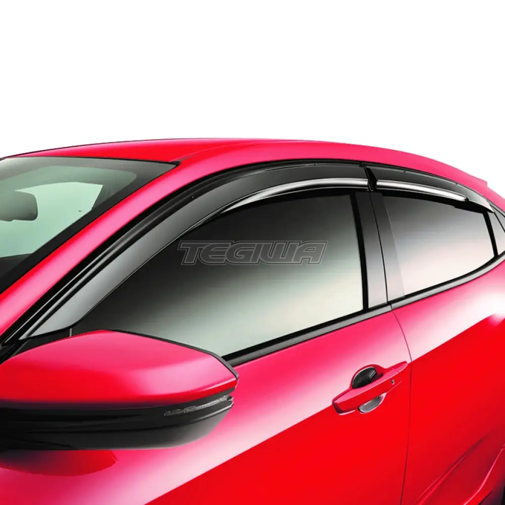 Mugen Wind Deflector Rain Visor Set Honda Civic Type R FK8 17-21 FK7 Sport