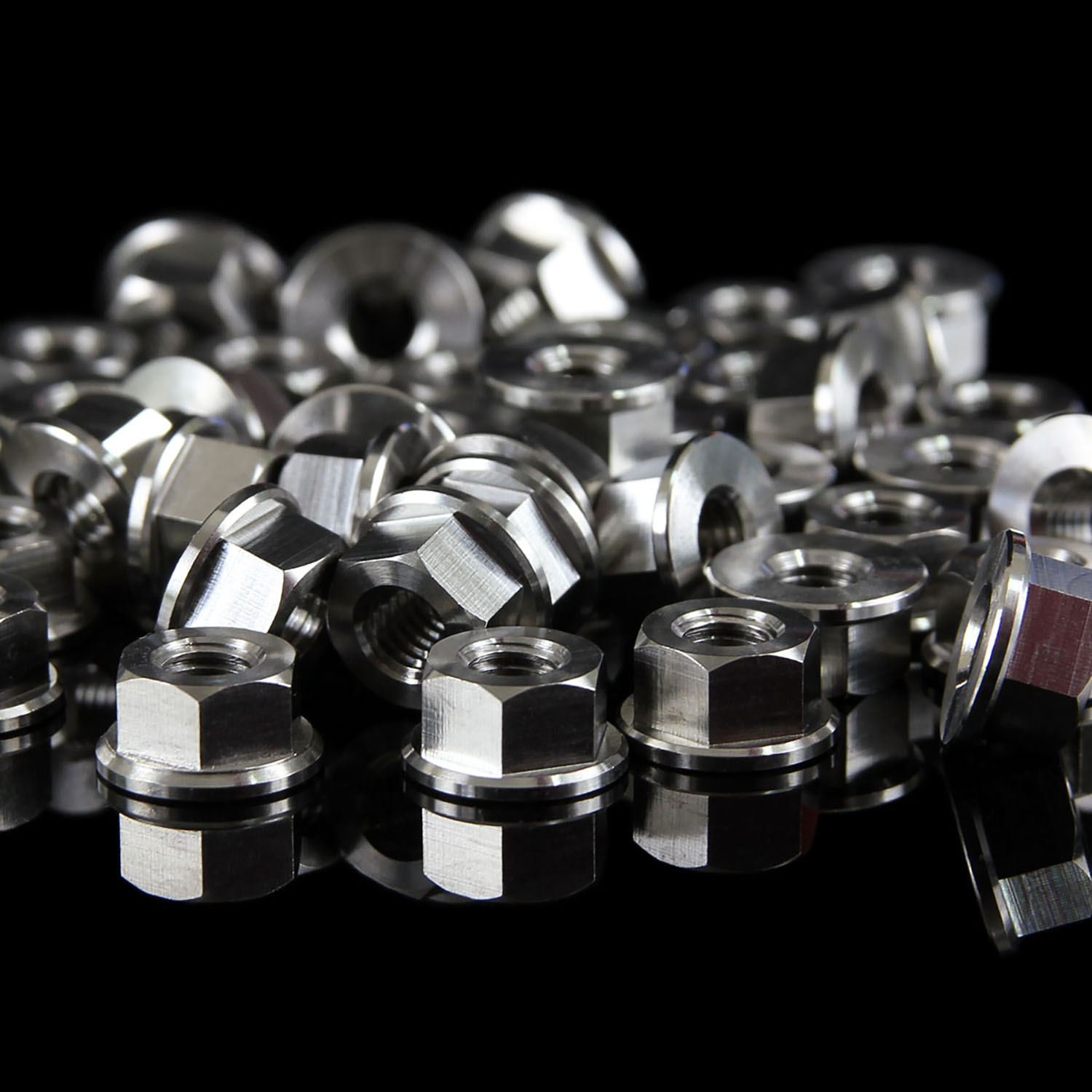 Exoracing Titanium Suspension Strut Top Nuts For Honda Civic Integra