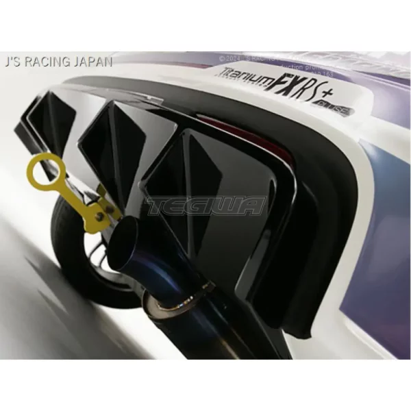 J's Racing SUS Exhaust System 50C Honda CR-Z ZF1 - Dynodaze