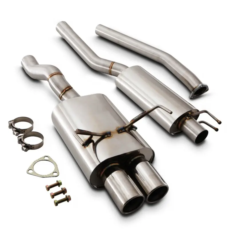 JAPSPEED CAT BACK STAINLESS EXHAUST SYSTEM FOR HONDA CIVIC EP3 2.0 TYPE R 00-05