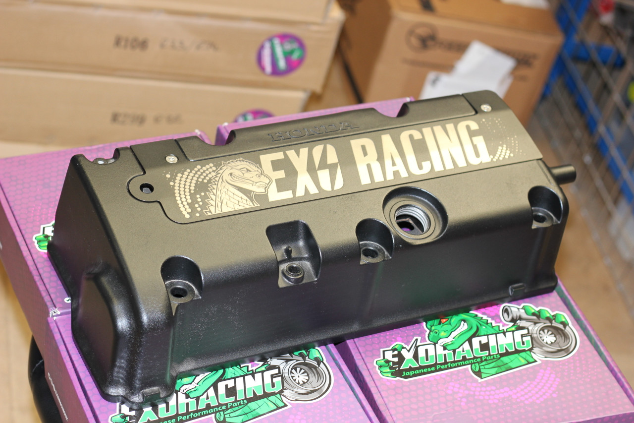 Exoracing Engraved Flush Spark Plug Cover For Honda Ep3 Dc5 K20 K24 - Image 2